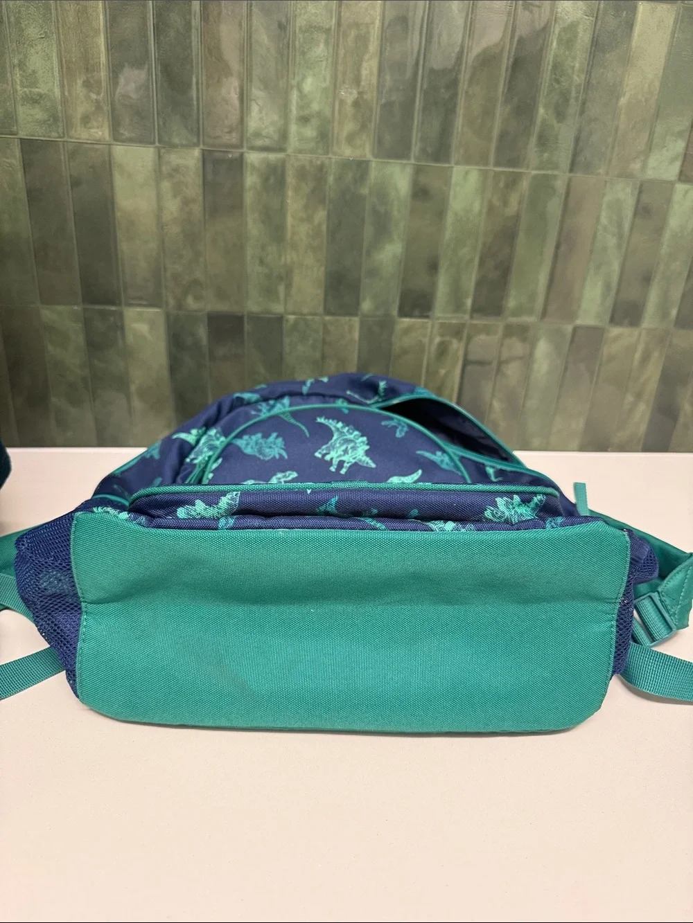 Kids Dinosaur Print Navy & Green Cat & Jack Backpack